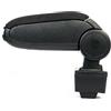 Generico Bracciolo Auto Centrale Console Tessuto Nero Poggiabraccio Imbottito Grande Portaoggetti Compatibile con Audi A3 S3 8L 1996-2003