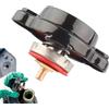 Bexdug Tappo del radiatore a barra, tappo del radiatore del misuratore di temperatura | Tappo del radiatore con indicatore di temperatura | Coperchio del serbatoio 'acqua per moto, letture precise per