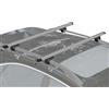 HOMCOM Barre Portatutto per Auto in Alluminio, Barre Portapacchi Macchina con Blocco e Chiavi di Sicurezza, Distanze fino a 120 cm, Capacità da 75 kg, per SUV, Berline e Furgoni, Argento