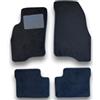 RDS TRUCK Tappetini per Grande Punto 2005-2012 per tappetini fiat grande punto (NERO SENZA RICAMI)