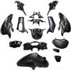 Generico KIT CARENE PLASTICHE COMPLETE NERO OPACO SH 125 150 2020 2021 2022 2023 2024