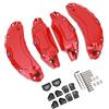 Generic Copertura Pinza Auto Protezione Freno a Disco in Lega di Alluminio Adatta per Ruota da 18 Pollici e 19 Pollici, Elegante Copertura Pinza Freno per Appassionati di Auto, Confezione da 4,