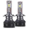 REPYL K5C PLUS 140W H7 Canbus Led Lampadine 4300K LED H4 H11 HB3 9005 HB4 9006 K6C Led Doppio Tubo di Rame Fendinebbia 12V 2 PZ (Color : 6000K Cold White, Size : H7)