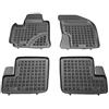 MTM Tappetini Gomma per Toyota RAV4 II (XA20) (fendinebbia tondi) 5 porte 2000-01.2006 Design a Vaschetta, su Misura con Bordi Rialzati cod. 3D 5737
