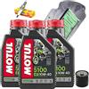 Generic TAGLIANDO 3 LITRI OLIO 5100 10W40 FILTRO ARIA E OLIO + CANDELA PER HONDA SH 300 I 2009
