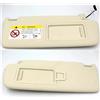 FGGHDR Visiera Parasole Interni Auto Visiera Parasole SINISTRA Con Specchio Auto Per Per Passat B8 Per Golf 7 SportsVan 2015 2016 2017 2018 2019 Aletta Parasole(Beige Left and right)