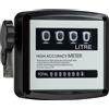 Wiltec Contatore per pompa gasolio diesel 3,5 bar 20-120 l/min 25,4 mm indicatore flusso