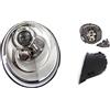 EASYSHOP24H Faro Fanale Proiettore Anteriore DX Destro Per New Beetle da 2005 a 2010 H7 H7 Cromato Regolazione Elettrica Completo di Motore Gruppo Ottico Luce Fanalino
