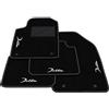 Generico Tappetini compatibili con Lancia Delta 2008-2014, kit tappetini auto personalizzati, set tappeti in moquette, tappeto auto