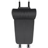 Amagogo Cuscino di estensione per supporto gambe sedile auto, supporto per ginocchia, ergonomico, facile da installare, versatile per camion e treni, 62x40 cm, Nero