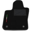 Somer Car Tappetino Auto SOLO LATO GUIDA 1pz compatibile con Fiat 500X 2015-2025 | 1 tappeto su misura in moquette, bandiera Italia