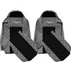 F-CORE Coprisedili camion compatibile per IVECO STRALIS HI-WAY 01.13-12.16 STRALIS XP 01.16-12.19 GRIGIO