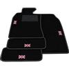 Somer Car Kit Tappetini Auto compatibili con Mini Cooper R50 2001-2007 | Set Tappeti in Moquette, Bandiera Regno Unito, Tappeto auto su misura