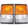 Topteng Corner Lamps New adatto per Land Rover Range Rover Classic 1987-1995 Clear