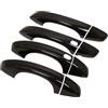 HJKDSZ Copertura Protettiva Maniglia Esterna Portiera Dell'auto Accessori Adesivi Per V&W Per Golf 7 MK7 MK7.5 2014-2019 ricambi auto(Smart Black)
