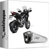 MOTOTOPGUN mivv scarico omologato catalizzato delta race coppa carbonio compatibile con ducati multistrada 1200 2010 2011 2012 2013 2014 mototopgun