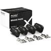 RIDEX 402B1925 Kit pastiglie freni Posteriore con accessori Compatibilità con KIA PICANTO TA