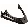 Motodak - Parafanghi AV/Spoiler Tablier/Tun'R, compatibile con Booster Spirit/Bw's -2003, colore: Nero