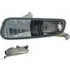 EASYSHOP24H Fanale Fanalino Freccia Anteriore Sinistro Per Punto Evo dal 2009 Luce Indicatore Di Direzione Bianco Lampeggiatore Lato Guidatore