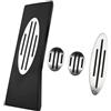 QASULER Pedale Pad, for BMW, for MINI, for Cooper, for JCW S F54 F55 F56 F60 R55 R56 R60 R61 Pedali Auto Poggiapiedi Acceleratore Freno Frizione Copri Pedale Accessori Auto Copertura in gomma del peda