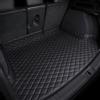 WAADD Tappetino per Bagagliaio Dell'auto per Kia EV3 GT-Line (2024 2025), Vasca Baule Impermeabile Antiscivolo AntiGraffio Interni Accessori,A Black