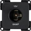 Generisch C-Line Presto Inprojal CBE - Presa da 12 Volt, per camper, roulotte, colore: Nero