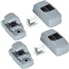 XUKEY Clip per visiera parasole 2pc per Amarok Beetle Bora Transporter T4 T5 T6 Passat B5 Polo Saveiro Sharan Golf 4 Touran EOS Caddy Gol