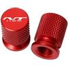 wweiwei Coperchio del nucleo della valvola ermetico Per HON@&DA NT 1100 NT1100 DCT 2022 2023 2024 Accessori Moto Tappi Valvola Pneumatici In Alluminio Copertura Ermetica Antipolvere(Red)