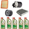 Cormar KIT TAGLIANDO COMPLETO FILTRI + OLIO CASTROL 5W30 CLASSE A W176