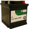 W-Parts BATTERIA AUTO 44 Ah - 390A Spunto |Garanzia Italia| 175x175x190 | 44Ah | Cubetto