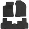 TEXER Tappetini in tessuto adatti per Toyota Corolla Verso 2004-2009 Antracite
