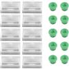 HWBZDPZQD 10 clip for sottoporta laterali, 10 clip for modanatura pannello sottoporta, for BMW E32, for BMW E36, for BMW E46, for BMW E90, for BMW E91, numeri di parte: 51711932996, 5171818457