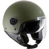 Generico Tucano Casco El'Mettin 6.0 ECE 22.06 Verde Airborne (XL: 60)