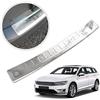 Chromemaster | Protezione paraurti Posteriore | Compatibile con VW Passat B8 Avant 2014-2019 | Acciaio INOX lucido/cromato | Protezione paraurti protegge la vernice del paraurti