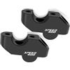 Zndtonone Rialzi per manubrio moto per Triumph Speed 400 Scrambler 400X 2024 2025 Premium Pull Back Manubrio Manubrio Aumentante Altezza Morsetto Mount 1 coppia (Speed400)