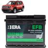 Generico Batteria 60Ah EFB per Jeep Renegade 1.0 1.4 1.5 benzina 2014+