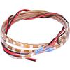 Psytfei Luci a Led 12V 90cm Striscia LED 90 Lampada Striscia Luminosa al Neon Illuminazione Ambientale Luce a Corda Luminosa Universale Per Auto Moto(Luce blu)