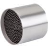 ESPYN Moto Silenziatore Tubo DB Killer Di Scarico Universale Per Moto 45mm 48mm 50mm 53mm Riduce Il Rumore Coppia Elevata A Bassa Velocità Purificazione Del Gas Tubo Marmitta Moto(Size:A-45mm)