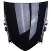 avdb-moto Cupolino / Parabrezza Nero compatibile con HONDA CBR 500R 500 R 2013 2014 2015 doppia bolla policarbonato