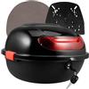 iplusmile Bauletto Per Universale Bauletto Posteriore Per Per Scooter Per Valigia Per Bagagli Con Schienale Per Scooter