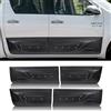JHCHAN Pannello porta laterale per Toyota Hilux 2015-2020 e 2021-2025, Hilux AN110 AN120 AN130 Invincible X GR Sport Invincible 4 x 4 pannelli per porte, colore nero opaco