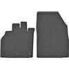 Motohobby Set di tappetini in gomma anteriori per Renault Scenic II (2003 - 2009) / Scenic III (2009 - 2016) - 2 pezzi - su misura