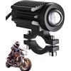 ZHUMCCY Fendinebbia Moto - Altissima luminosità 6000LM Proiettore Moto | Fari LED,per Camper SUV Trattori Fuoristrada Camion Yacht