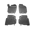 MTM Tappetini Gomma per Volkswagen Polo IV (9N) 2001-2009 Design a Vaschetta, su Misura con Bordi Rialzati cod. 3D 5768