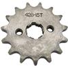 OEUVREBY 15T Denti 17mm 428 Catena Pignone Anteriore Cog Pit Quad Dirt Bike ATV Buggy