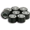 BRIXIAMOTO MALOSSI 6613655.E0 Kit 8 Rulli Variatore HTRoll D 25x19 18 g, Compatibile con Gilera GP 800, Aprilia SRV 850