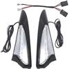 XYSZQJZYP Faro Posteriore Stop Running Per Borse Laterali Per Moto Per GL1800 LED Light Case Per Go&ldWing GL 1800 F6B 2018 2019 2020 2021 Luci Per Posteriori