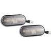 Fbxmjoa Freccia luci spiegelblinker Laterale Per Ford Per Focus MK2 C-Max Fiesta Fusion Galaxy 2004-2007 14805294 7E0949117 Indicatore Direzione Laterale Dinamico LED(NO Dynamic Crystal)