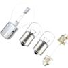 Generico KIT n. 4 LAMPADE LAMPADINE 6 VOLT COMPATIBILE CON VESPA ET3/ 125 PRIMAVERA