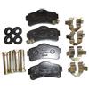 Aixam 6AR065 PASTIGLIE PATTINI FRENO ANT. 4 PZ AIXAM GTO CROSSOVER CITY COUPE MINAUTO